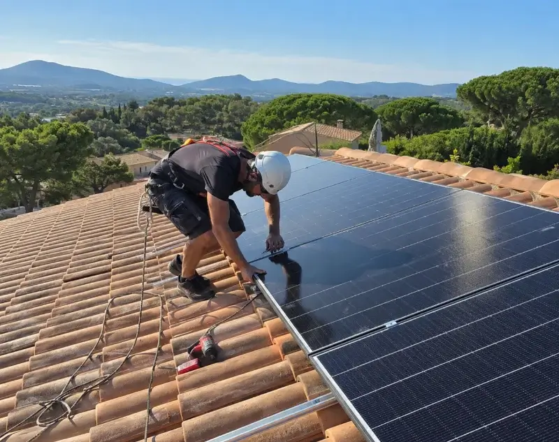 Installateur panneaux solaires Saint-Barthélemy — pose photovoltaïque sur toiture